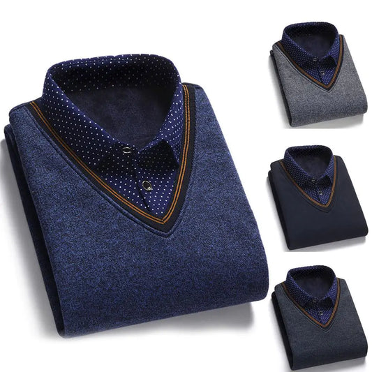 Thicken Knitted Men's Base Sweater