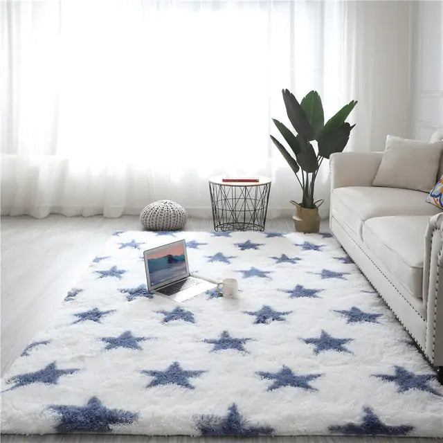 Machine Washable Fluffy Carpet