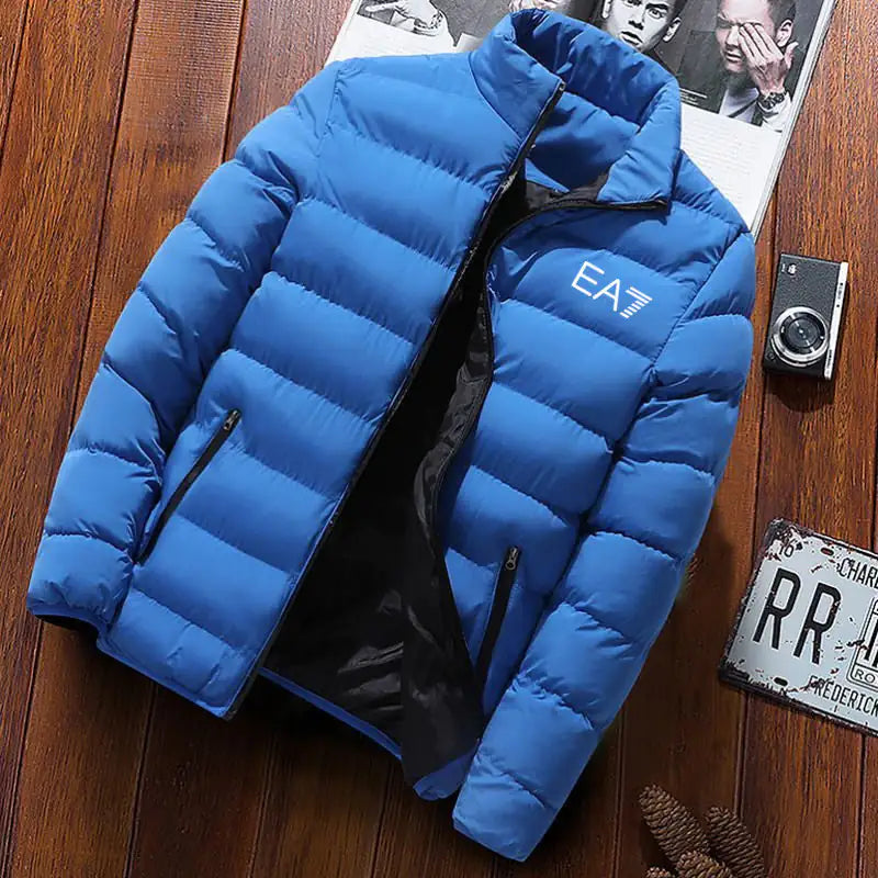 Chic Winter Cotton Jacket for Men