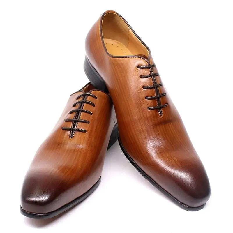 Men's Classic Leather Oxford Shoes