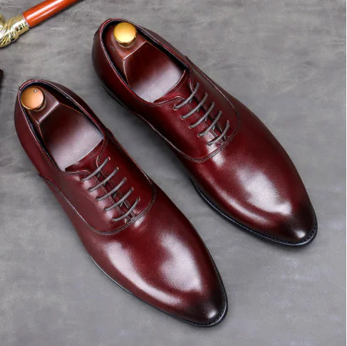 Men's Classic Leather Oxford Shoes