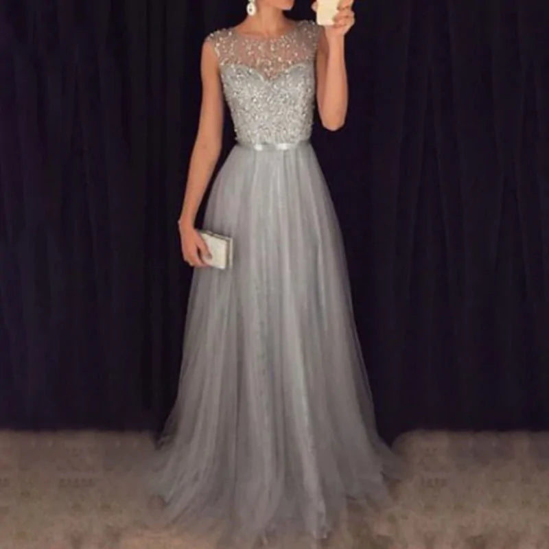 Sequin Spotlight Prom Dress