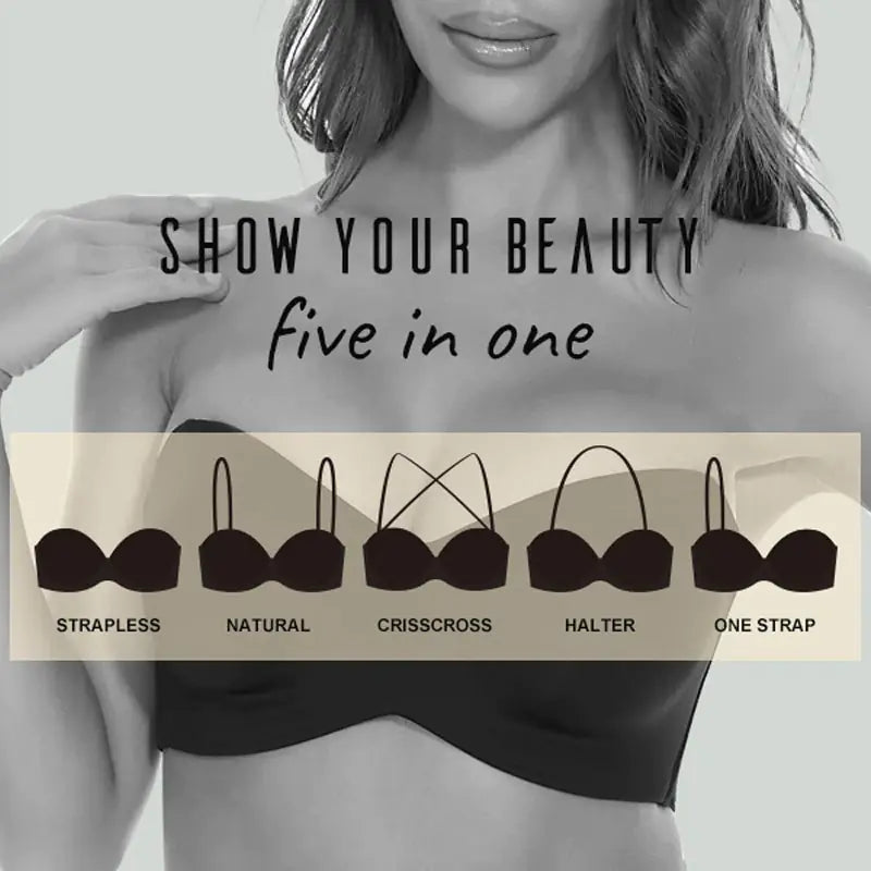 Strapless Bra Push up