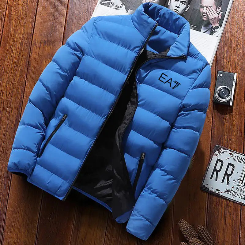 Chic Winter Cotton Jacket for Men