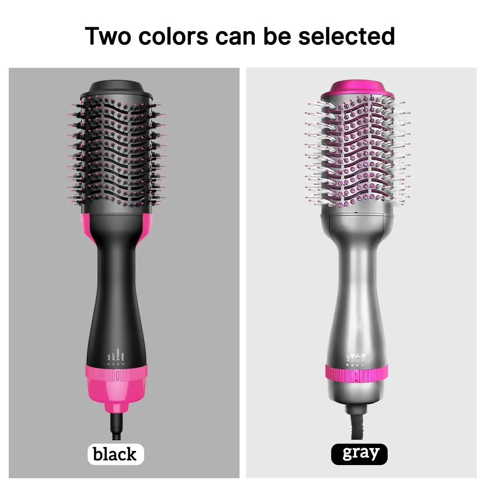 2-in-1 Hair Dryer Hot Air Brush: