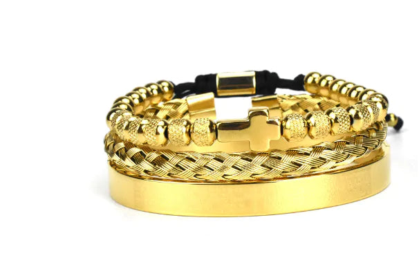 Cross Bracelet Set