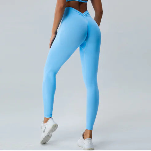 Sculpting High-Rise Fitness Leggings