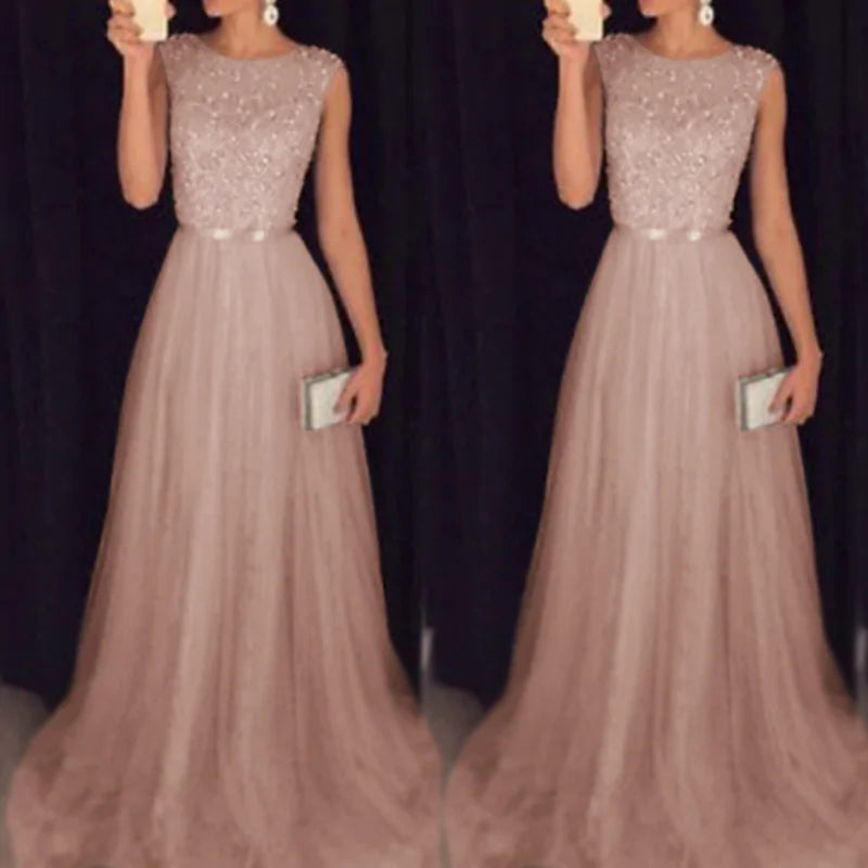 Sequin Spotlight Prom Dress