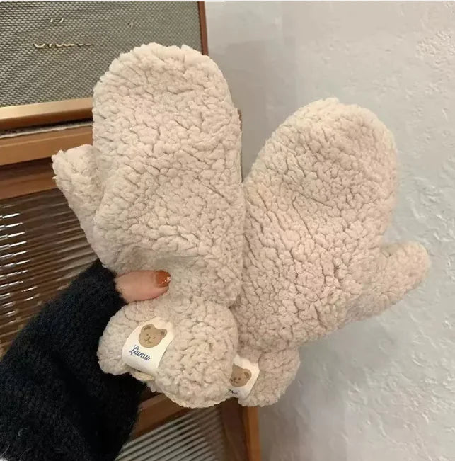 Chic Winter Cashmere Mittens