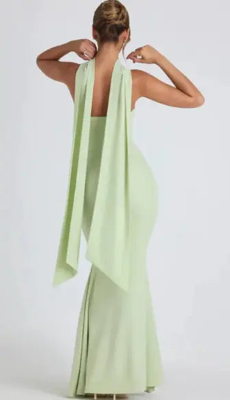 Elegant Fishtail Gown