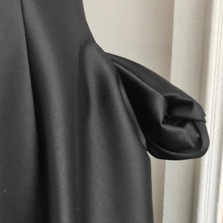 Velvet Splicing Slim Fit Sling Dress