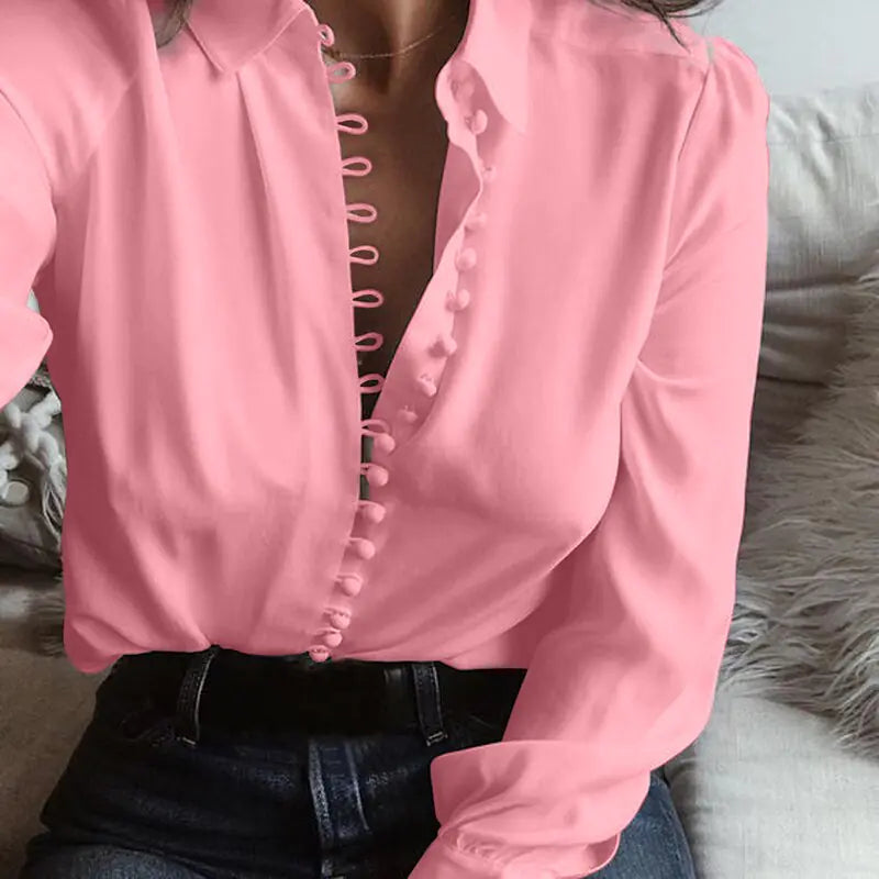 Spring Chic Casual Blouse for Women