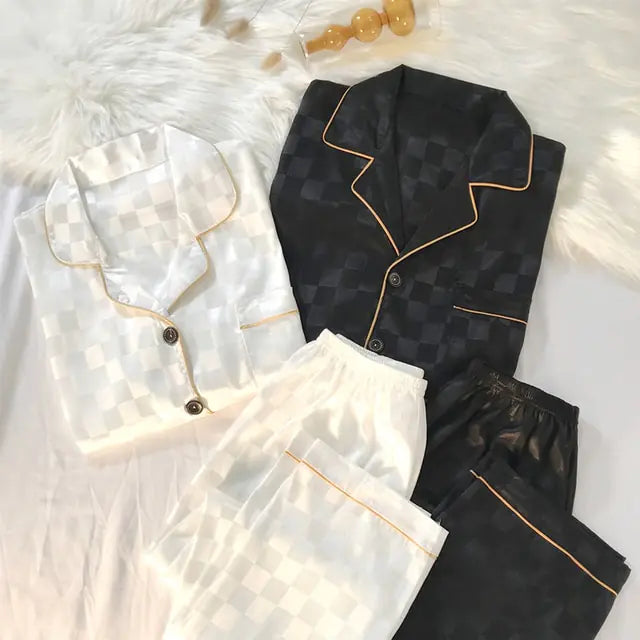Twin Luxury Silk Sleepwear