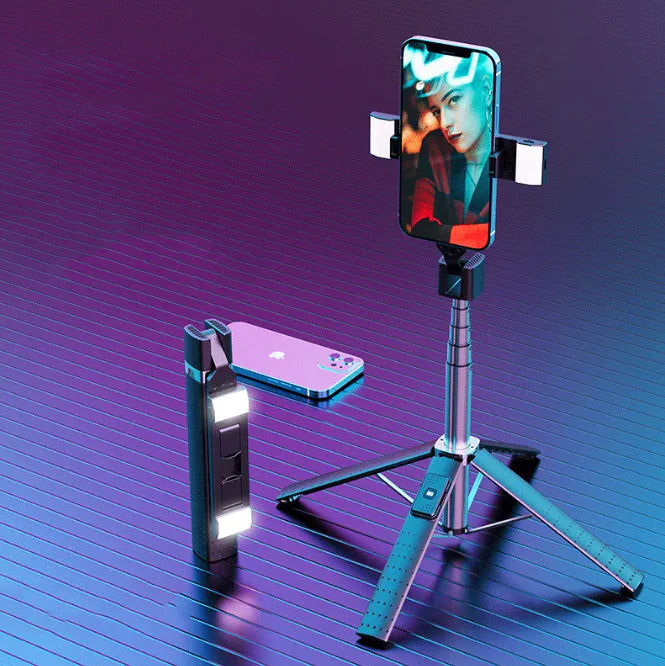 QuadLight Bluetooth Selfie Stick