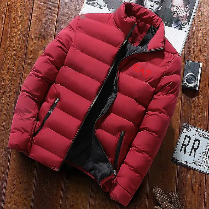 Chic Winter Cotton Jacket for Men