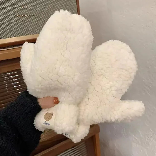 Chic Winter Cashmere Mittens