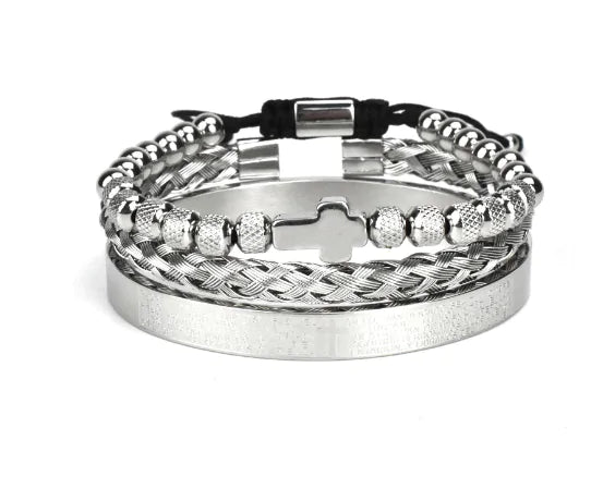 Cross Bracelet Set