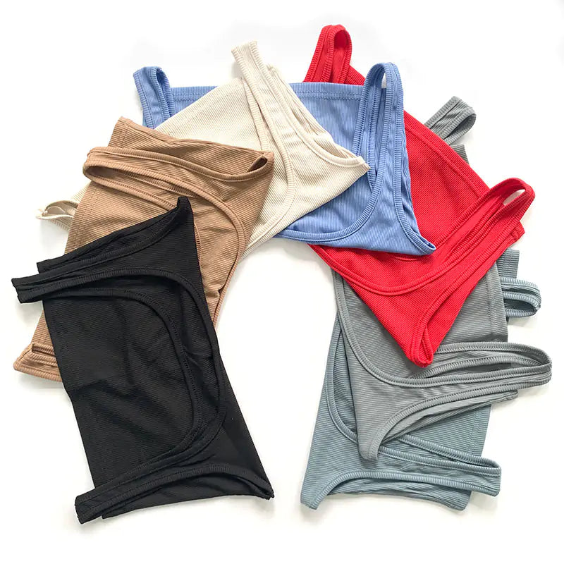 High Stretch Solid Color Workout Set