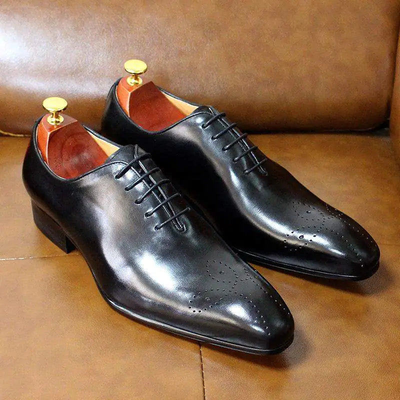 Men's Classic Leather Oxford Shoes