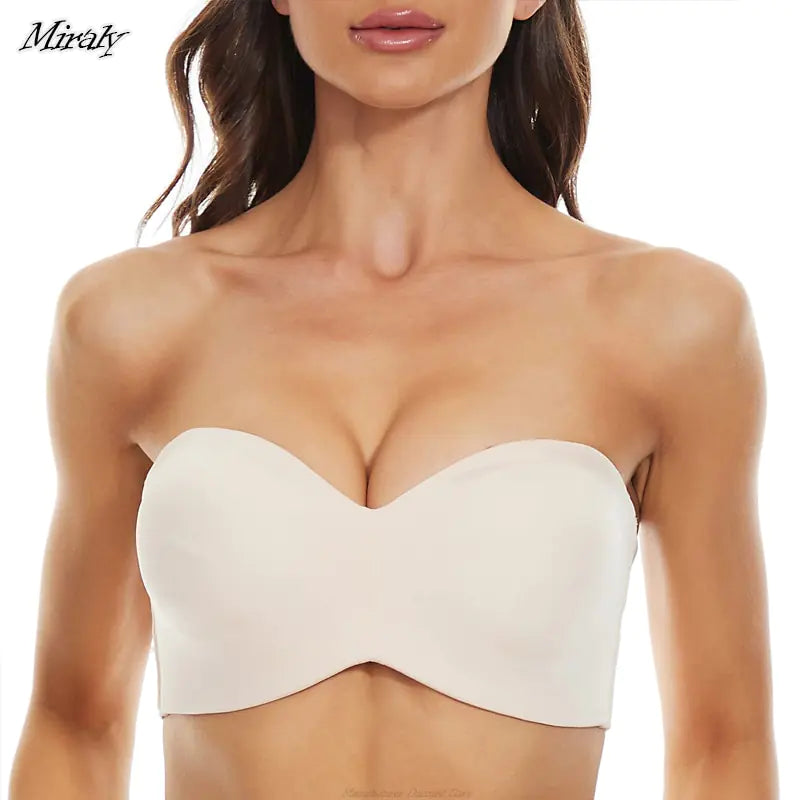 Strapless Bra Push up