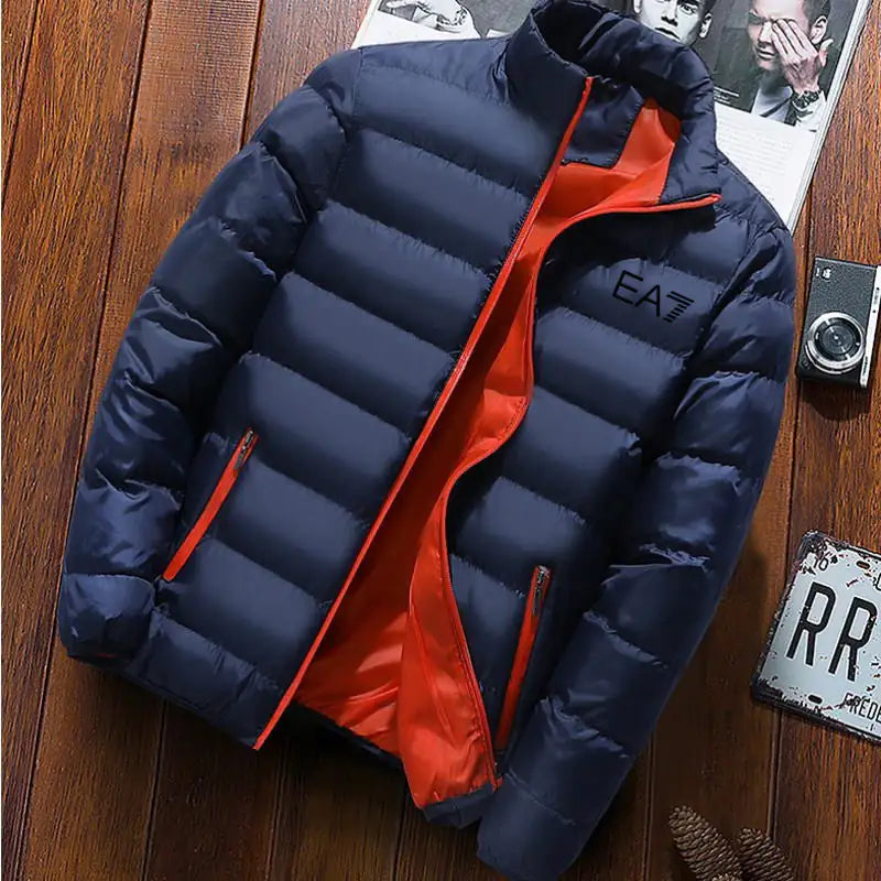 Chic Winter Cotton Jacket for Men