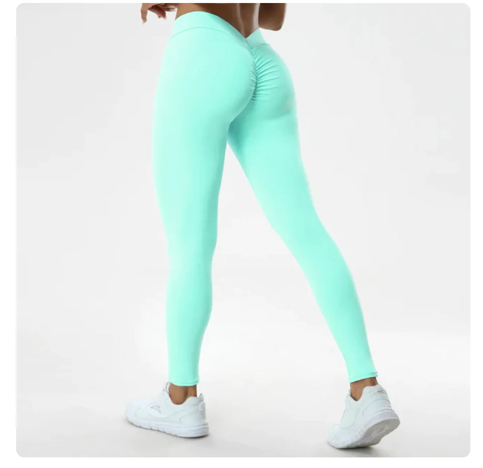 Sculpting High-Rise Fitness Leggings
