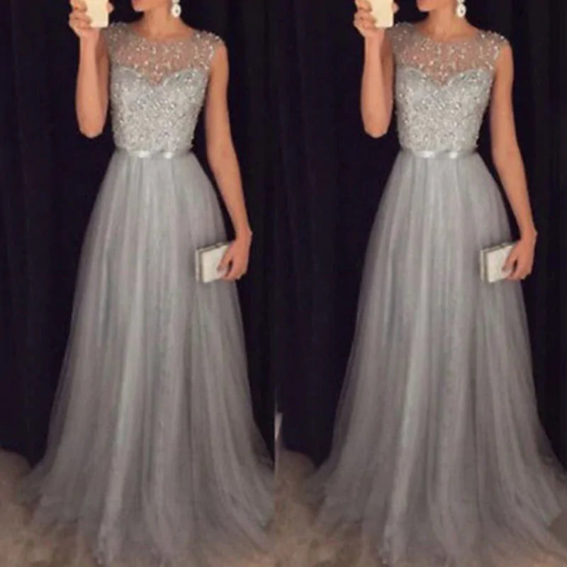 Sequin Spotlight Prom Dress