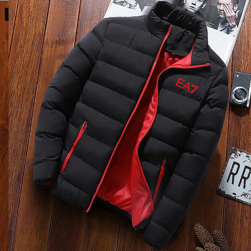 Chic Winter Cotton Jacket for Men