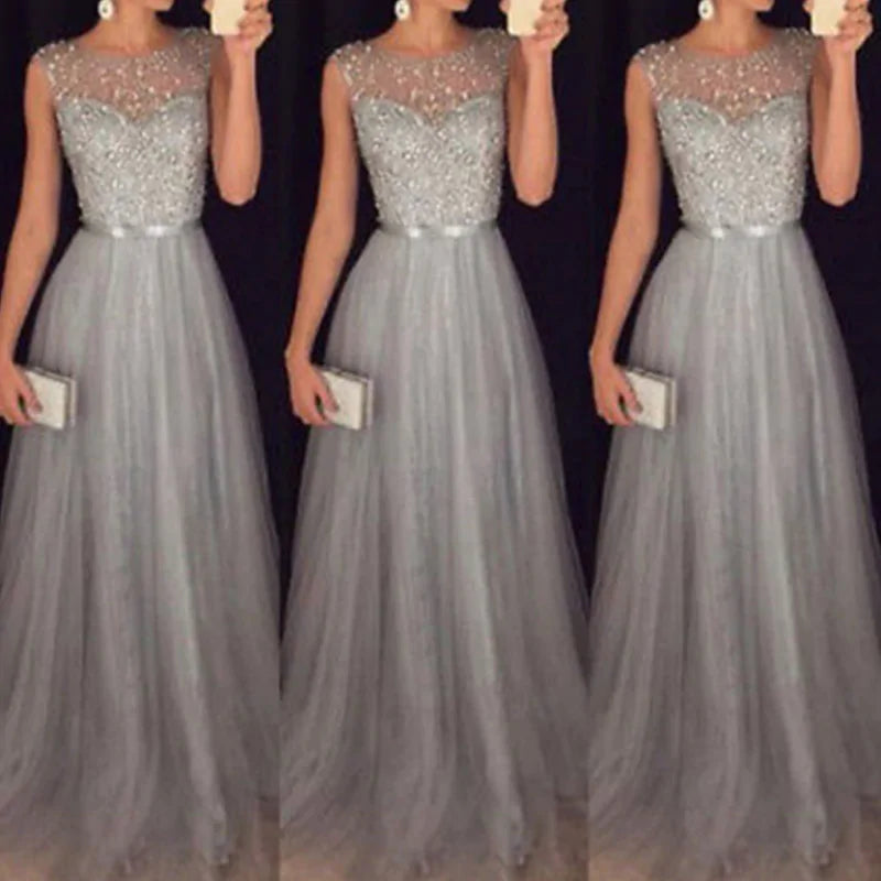 Sequin Spotlight Prom Dress