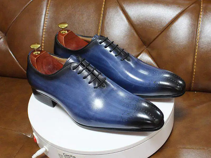 Men's Classic Leather Oxford Shoes