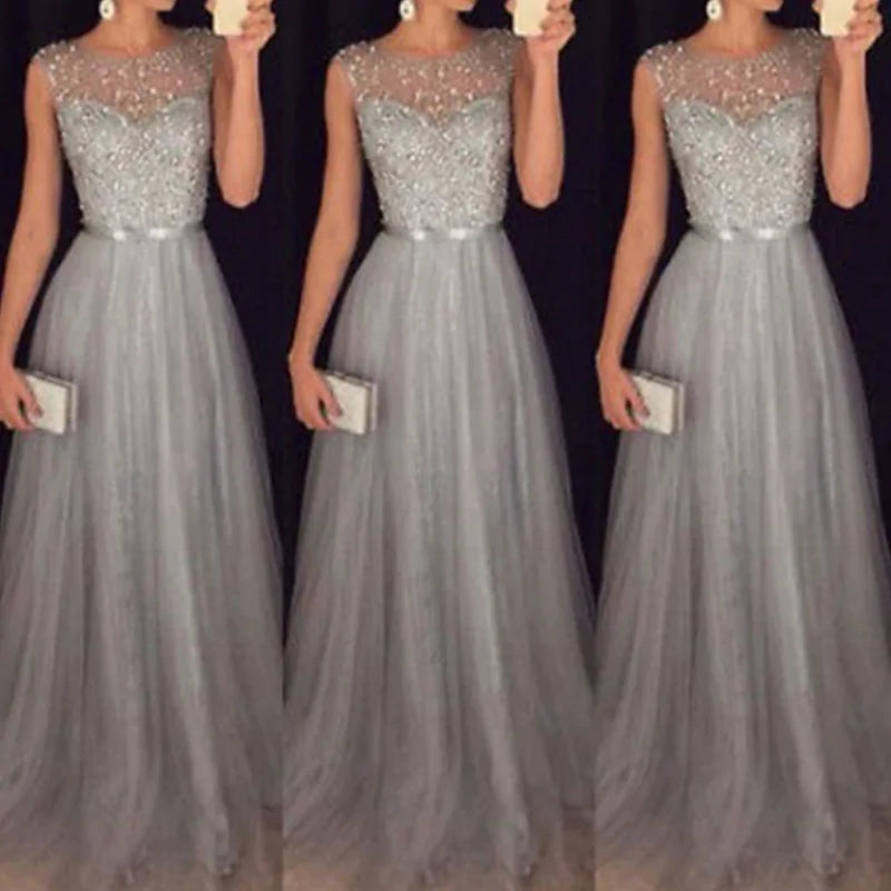 Sequin Spotlight Prom Dress
