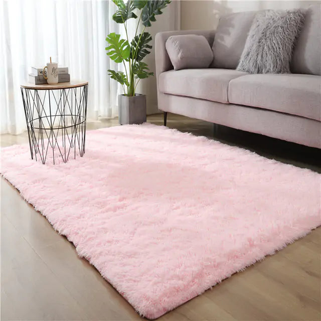 Machine Washable Fluffy Carpet