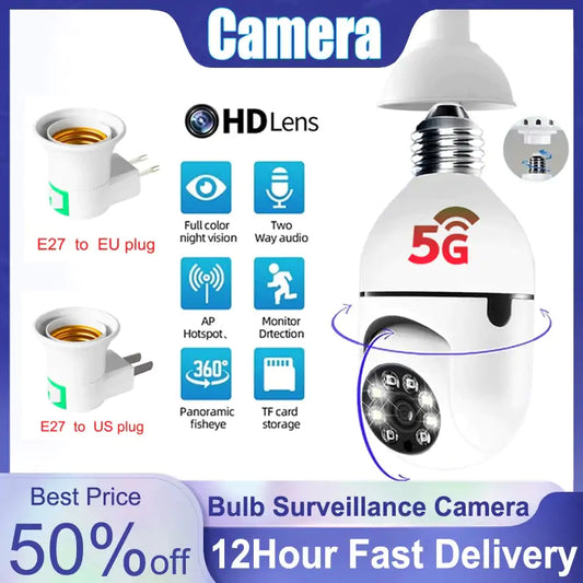 Wifi Surveillance Camera Bulb