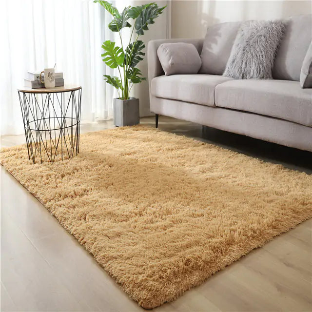 Machine Washable Fluffy Carpet