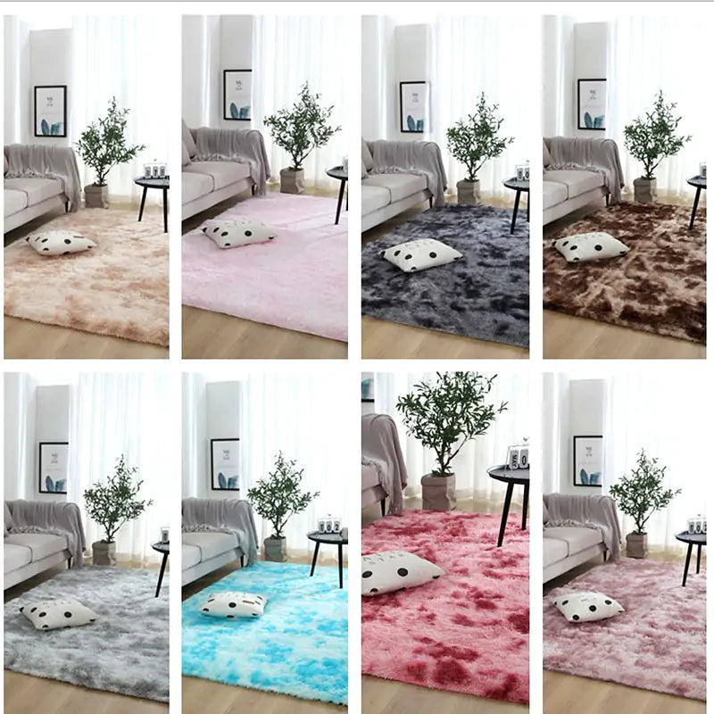 Machine Washable Fluffy Carpet